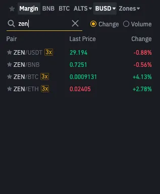 Buy ZEN