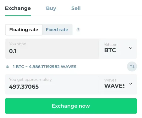 Buy WAVES