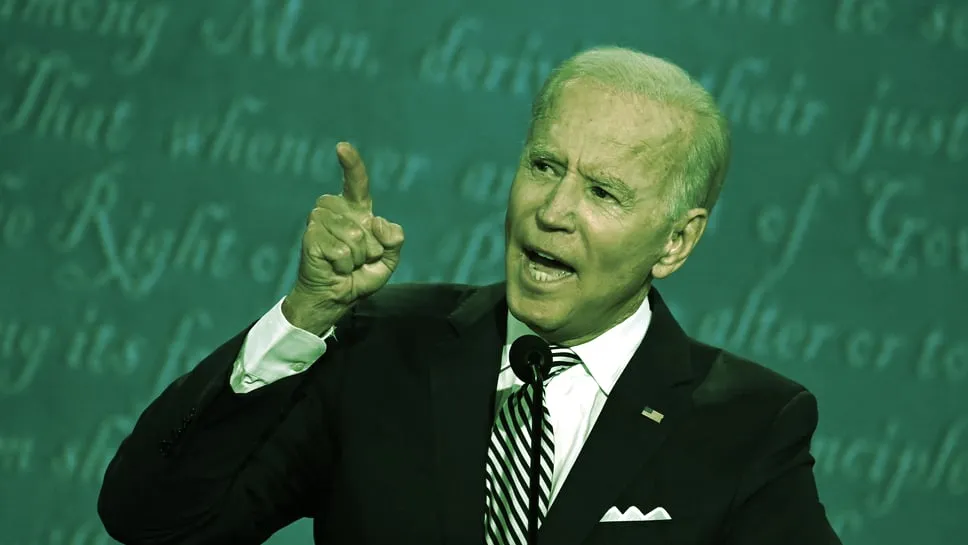 Joe Biden speaking in 2020. Image: Shutterstock.