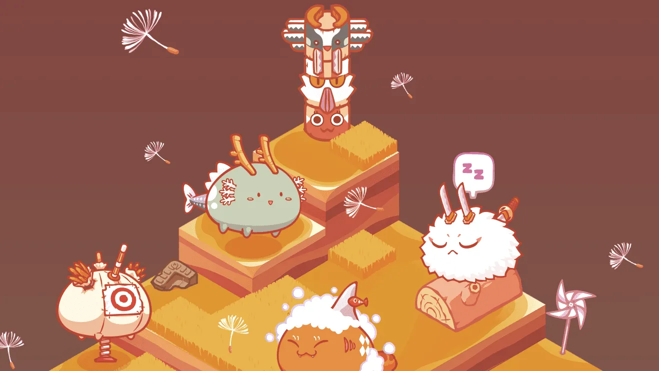 Axie Infinity is a crypto game on the rise. Image: Axie Infinity