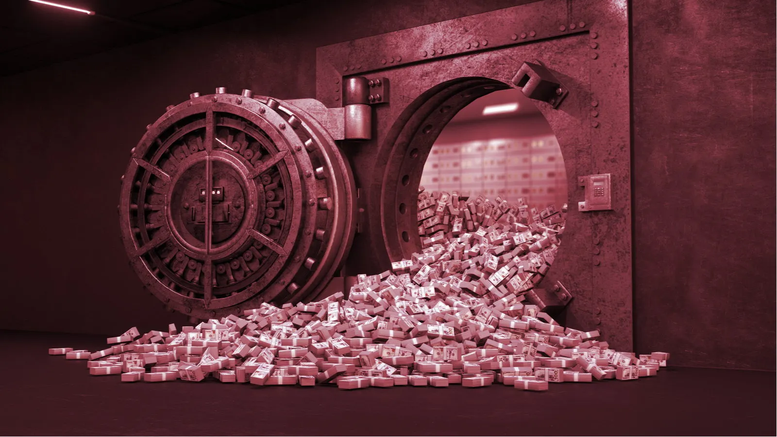 A bank vault. Imagen: Shutterstock