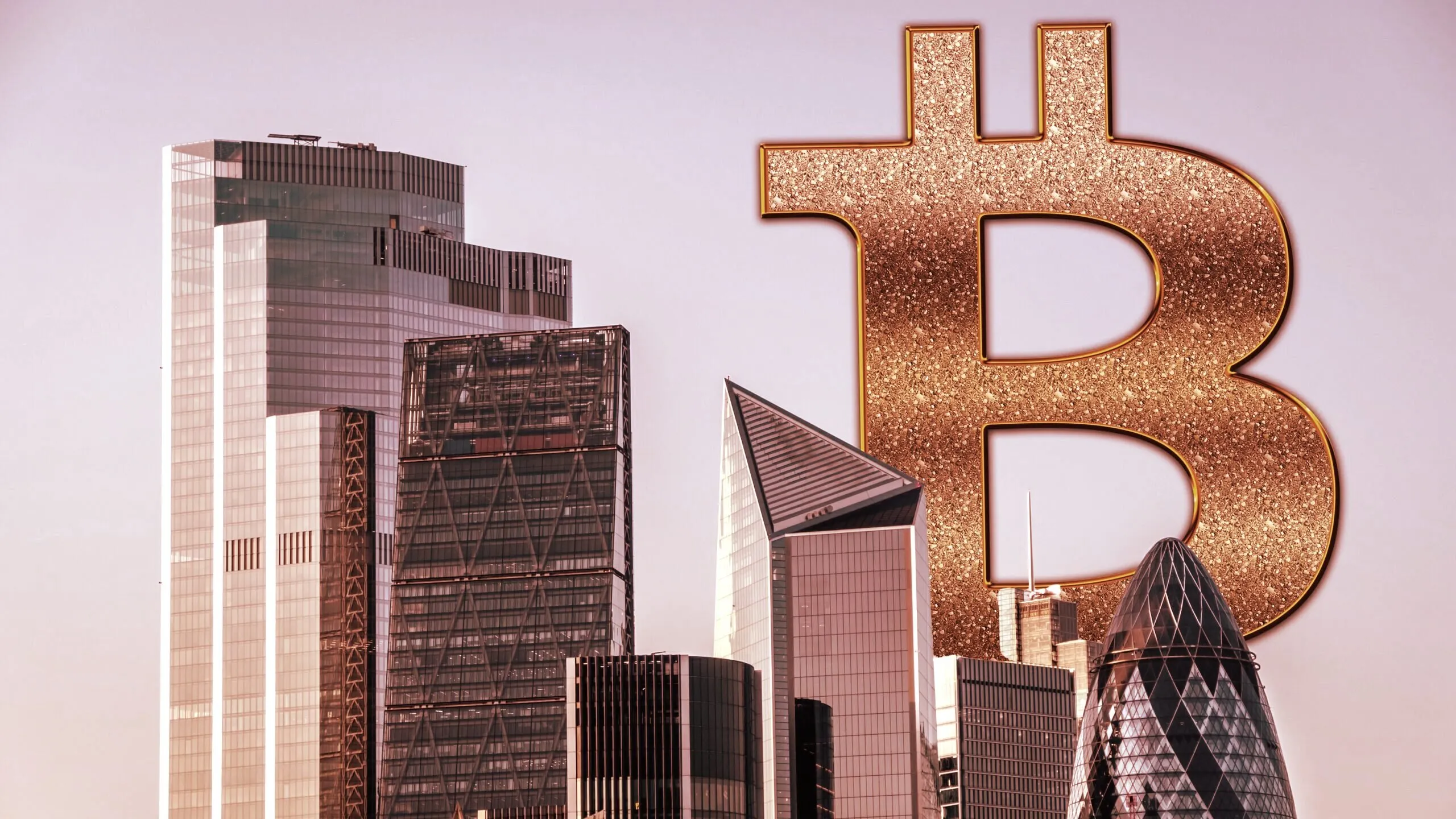 Bitcoin and banks. Image: Shutterstock