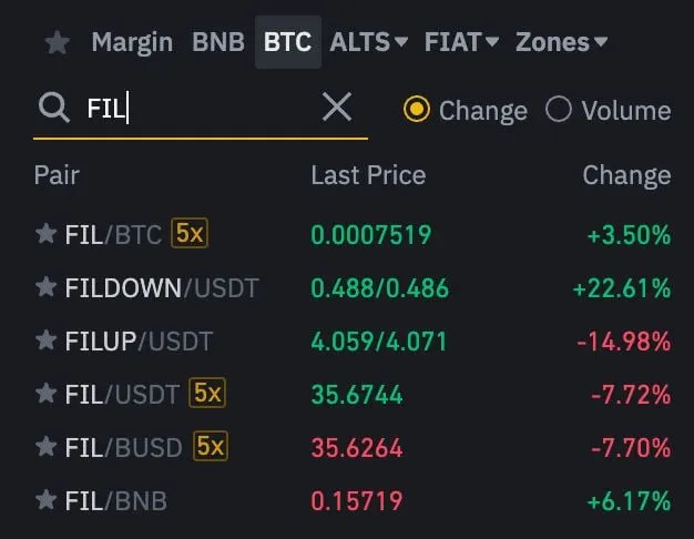 Buy FIL