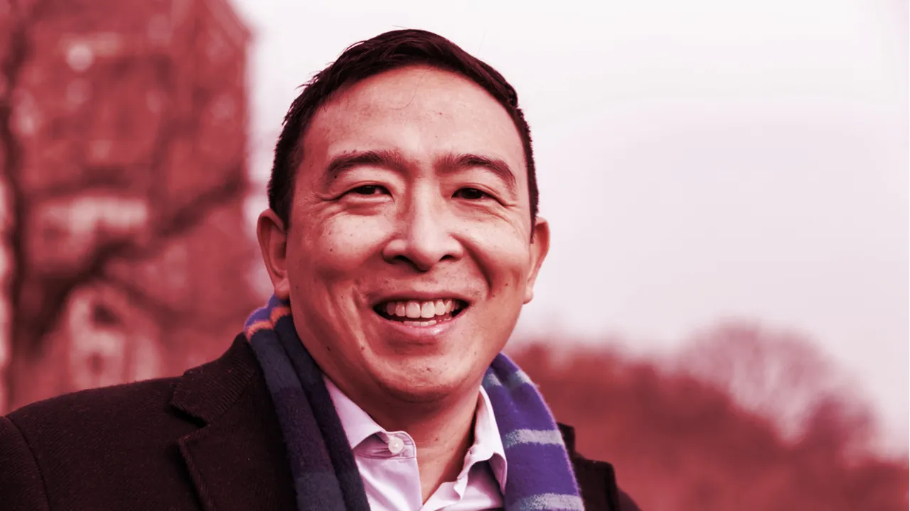 Andrew Yang is running for New York City mayor. Image: Shutterstock