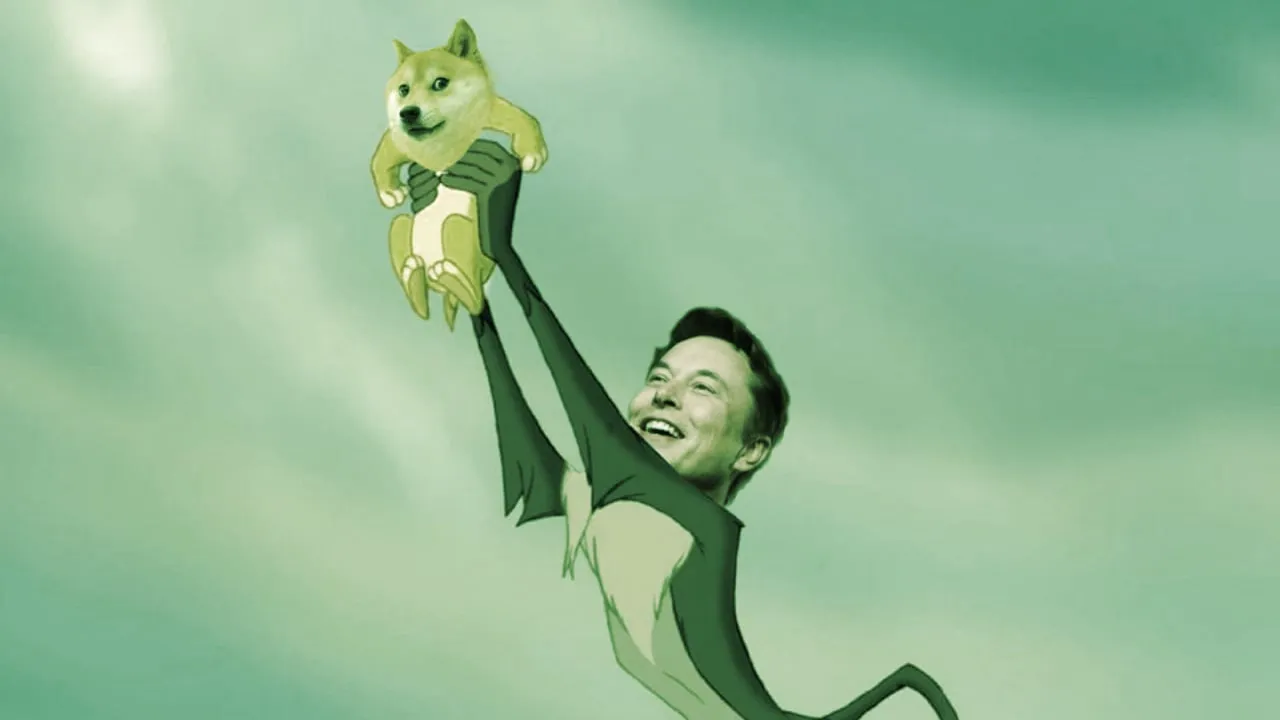 Elon Musk and Dogecoin. The circle of life. Image: Twitter