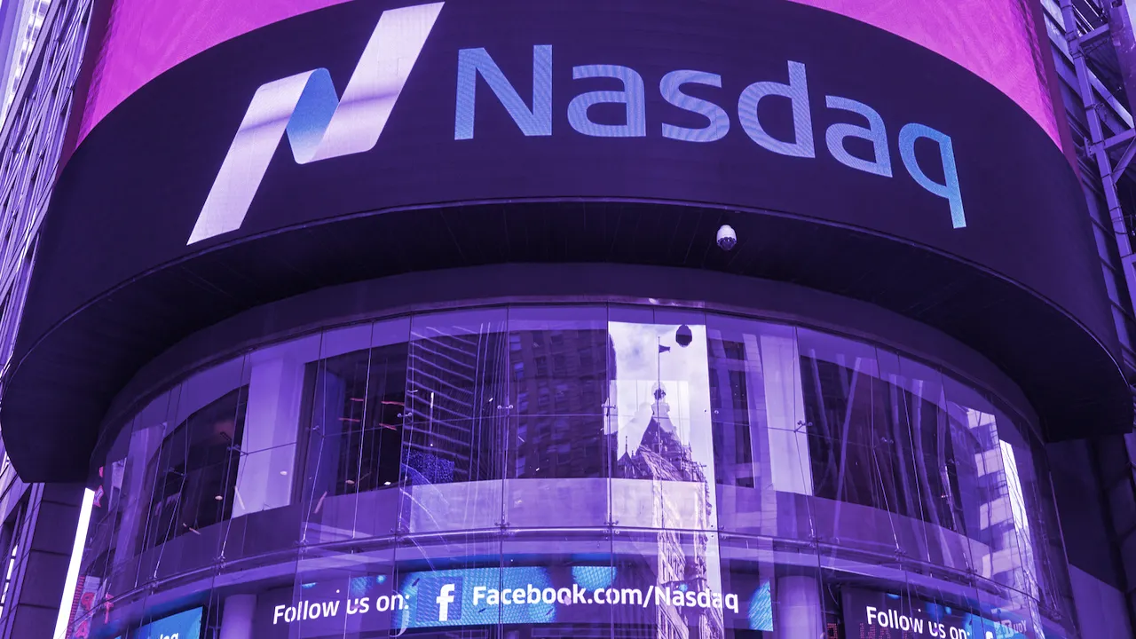 Fachada del edificio de nasdaq. Image: Shutterstock