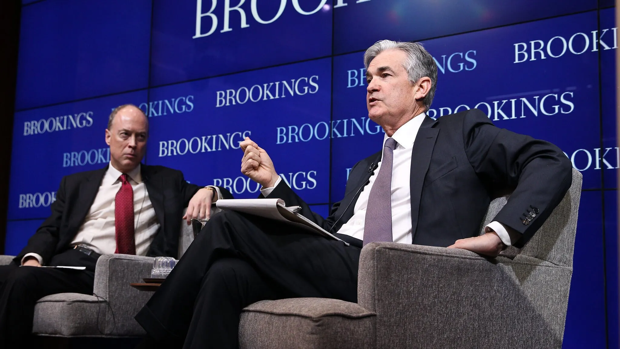 Jerome Powell en 2015. Imagen: Flickr, Brookings Institution (CC BY-NC-ND 2.0)