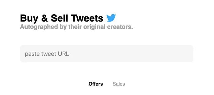 Valuables lets you buy tweets