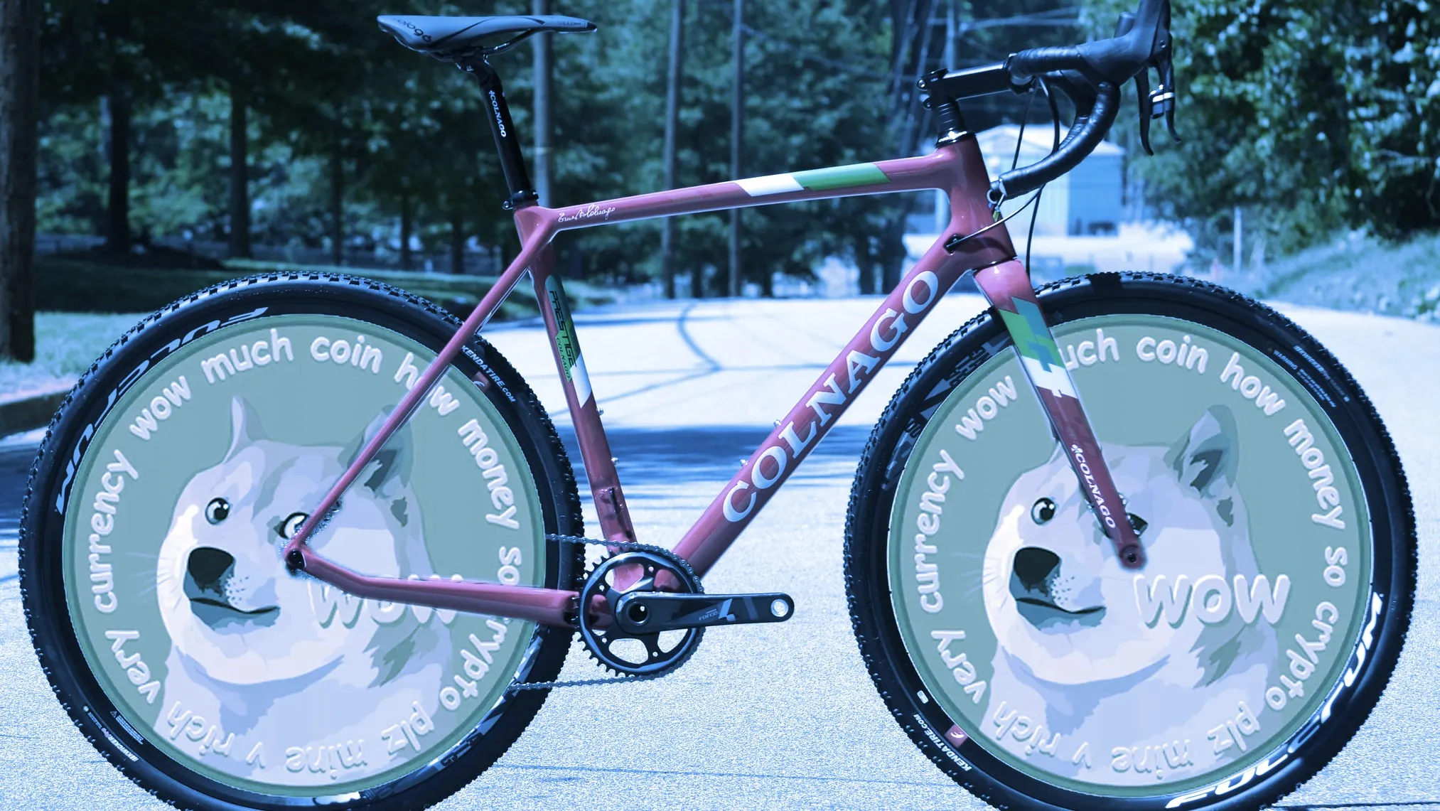Dogecoin Bike by Glory Cycles. Image: Glory Cycles/Flickr.