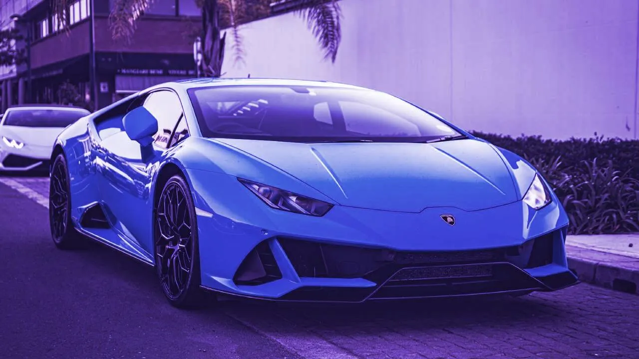 A Lamborghini Huracan Evo. Image: Malusi Msomi/Unsplash