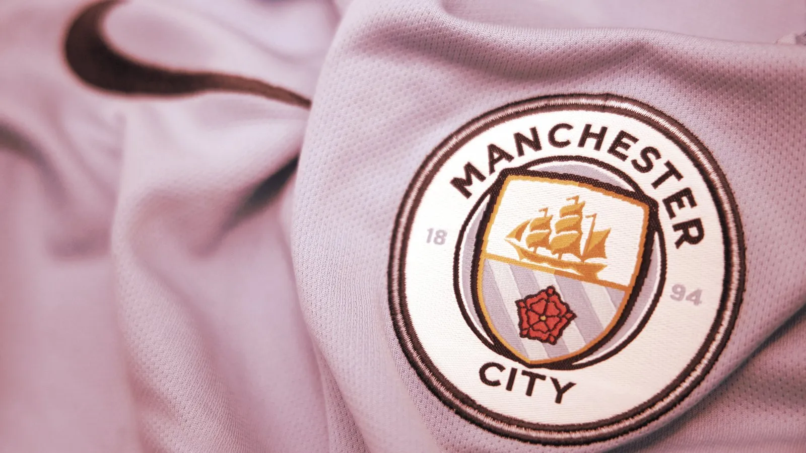 The Logo of Manchester City Football Club. Image: Shutterstock