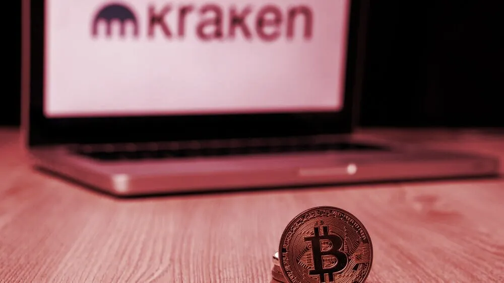 Bitcoin y Kraken. Imagen: Shutterstock