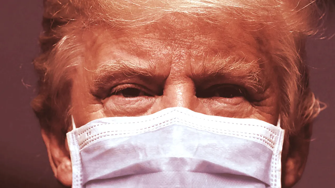 Un vídeo de Donald Trump se vende ahora como NFT. Imagen: Shutterstock