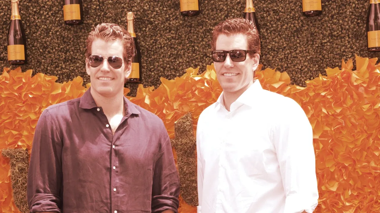 Cameron and Tyler Winklevoss are the founders of Gemini. Image: Shutterstock