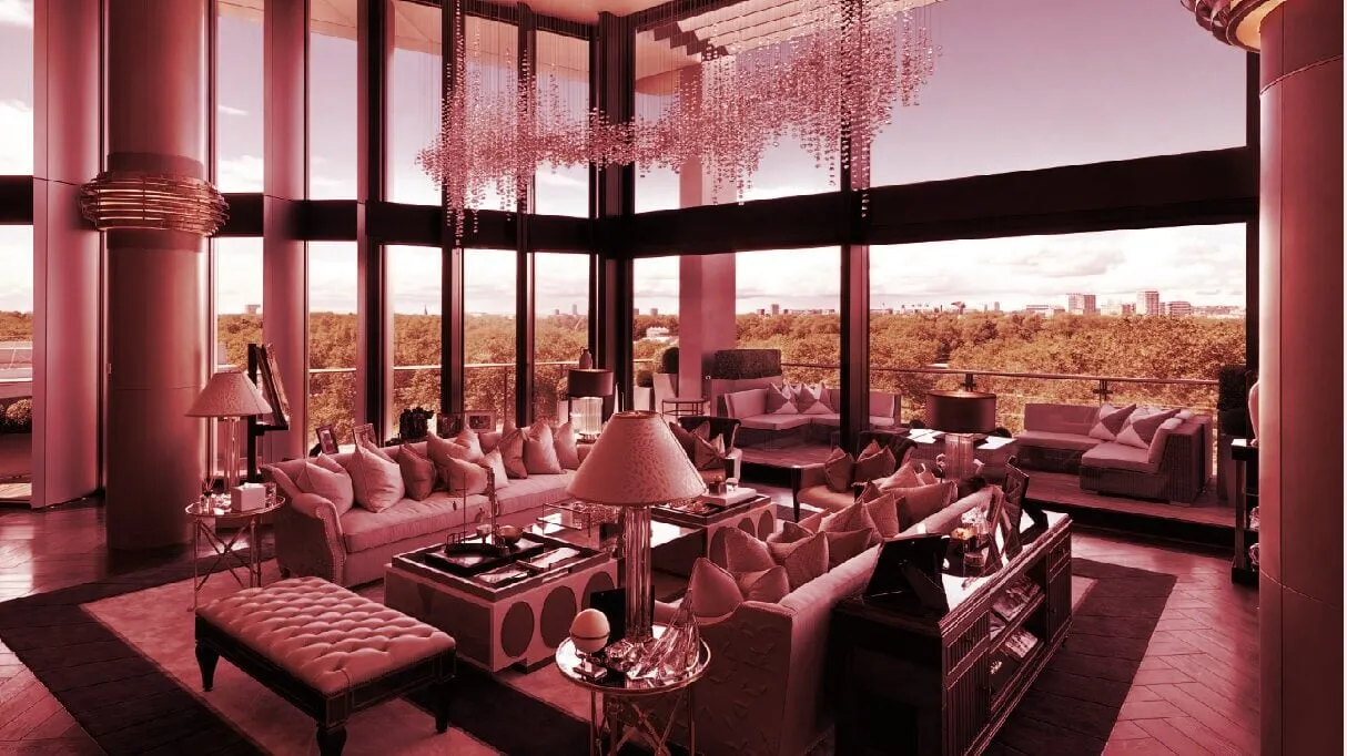 The penthouse apartment in One Hyde Park is going on sale for $240 million. Image: Candy & Candy