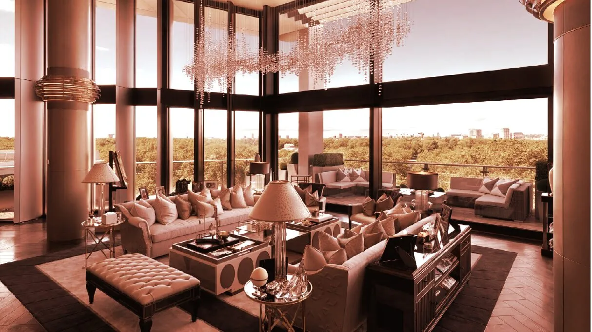 The penthouse apartment in One Hyde Park is going on sale for $240 million. Image: Candy & Candy