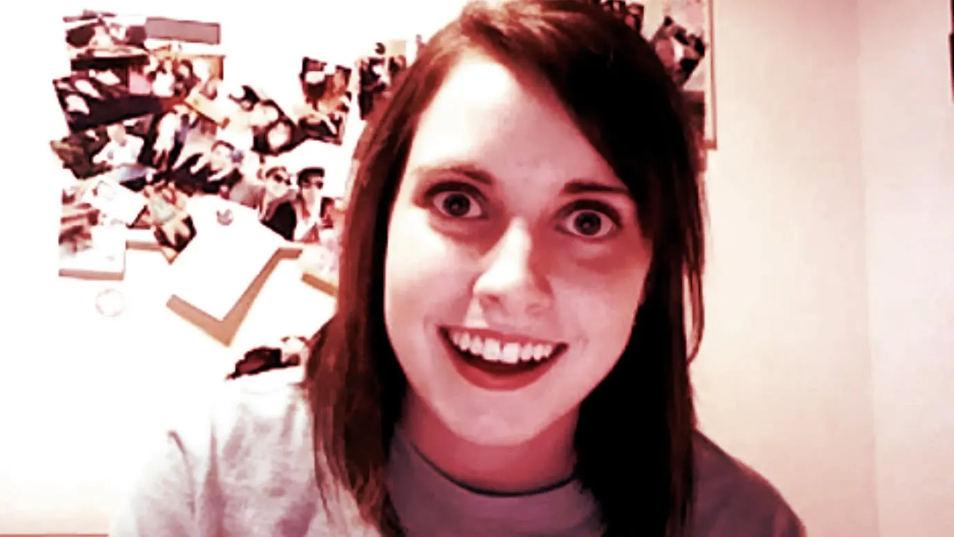Overly Attached Girlfriend NFT Sells For $411,000 - Decrypt