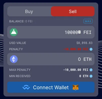 Trading Fei on an exchange