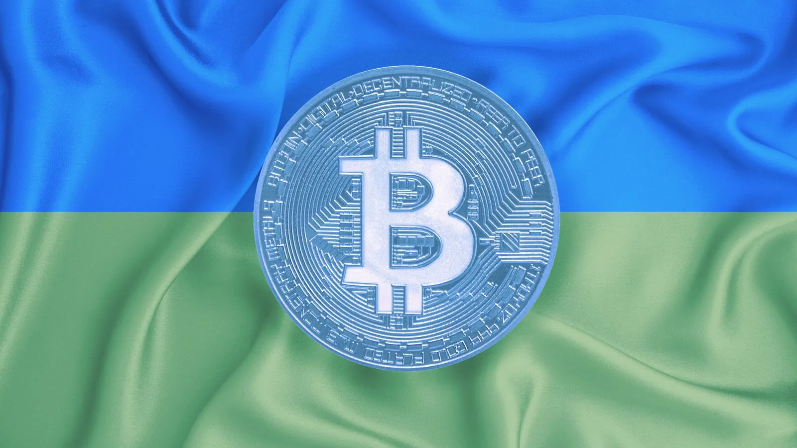 Bitcoin en Ucrania. Imagen: Shutterstock
