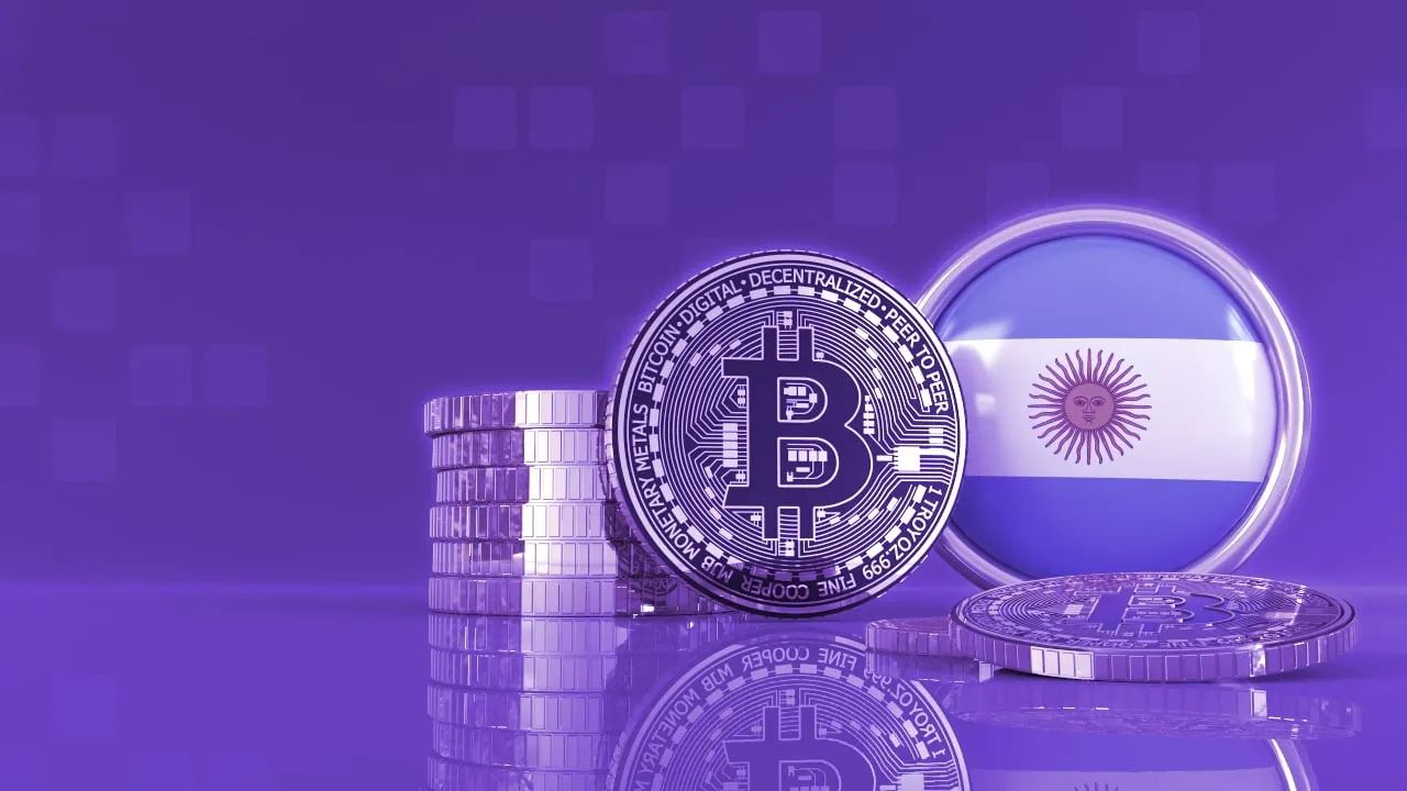 Bitcoin en Argentina. Imagen: Shutterstock