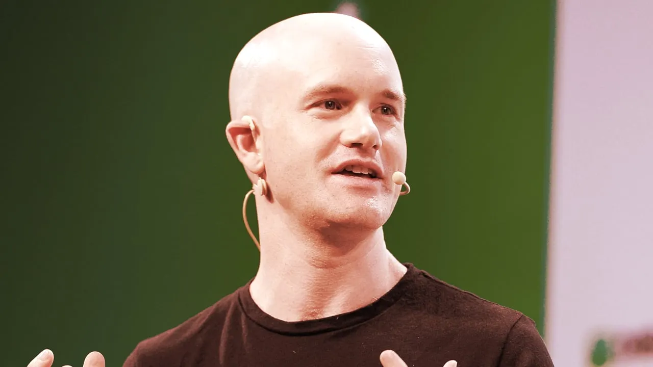 Coinbase CEO Brian Armstrong at TechCrunch Disrupt 2018. Image: Wikimedia