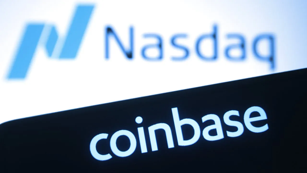 Coinbase cotiza en la Nasdaq. Imagen: Shutterstock