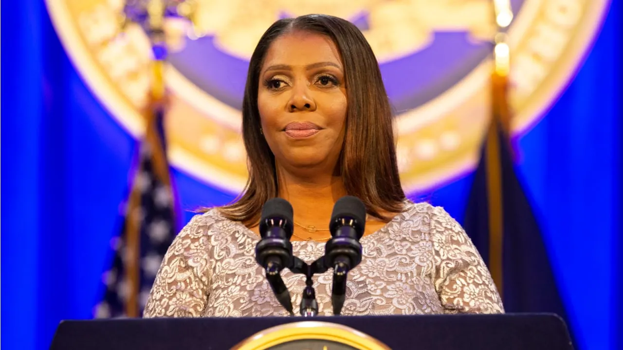 La fiscal general de Nueva York, Letitia James. Imagen: Shutterstock