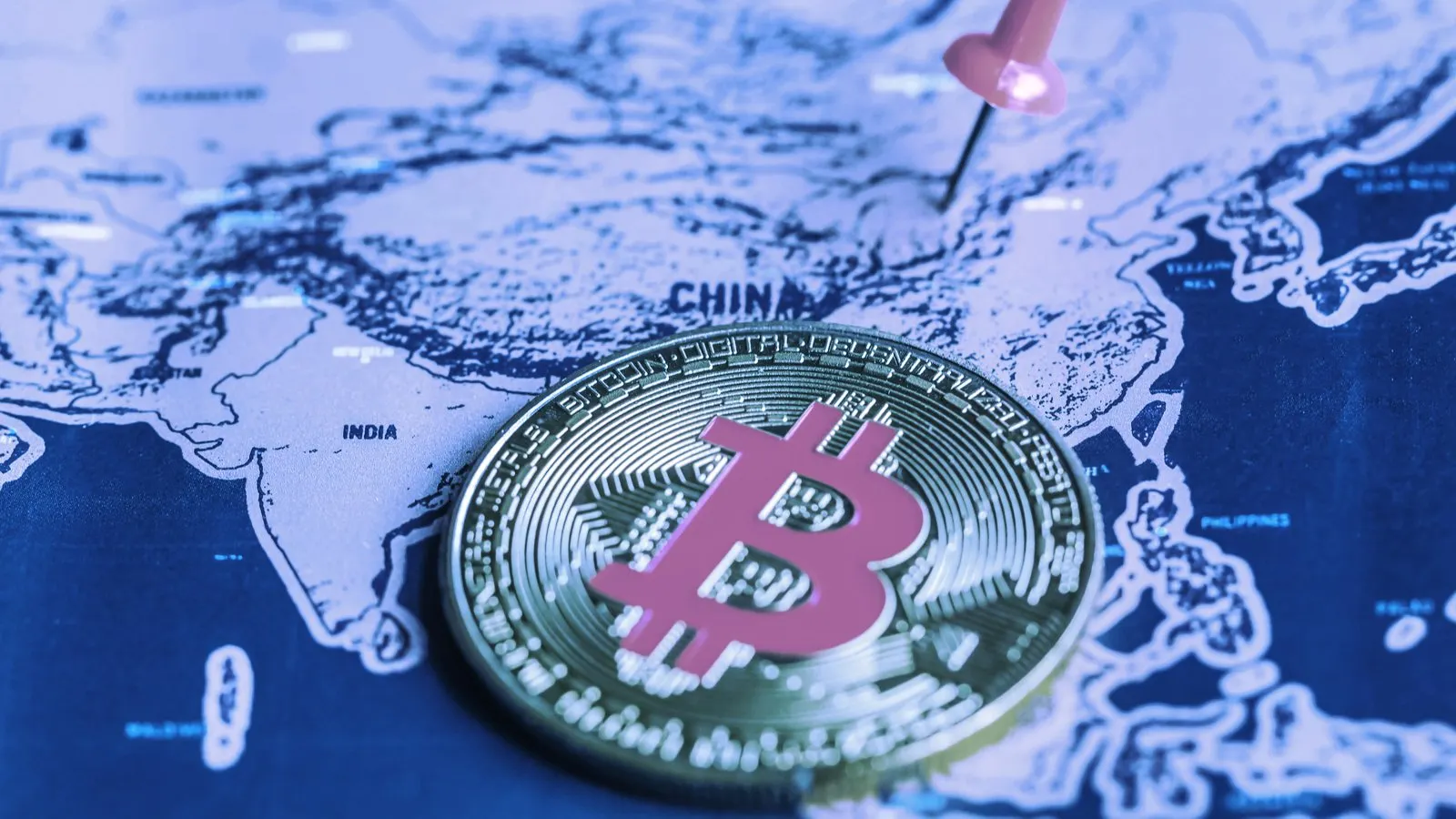Bitcoin en China. Imagen: Shutterstock
