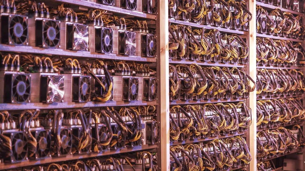 A Bitcoin mining farm. Image: Shutterstock