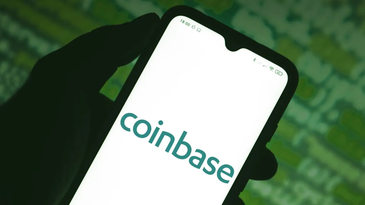 Coinbase. image: shutterstock