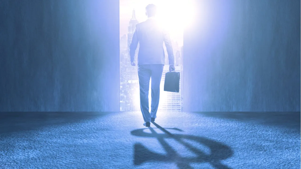 Heading for the exit. Image: Shutterstockl
