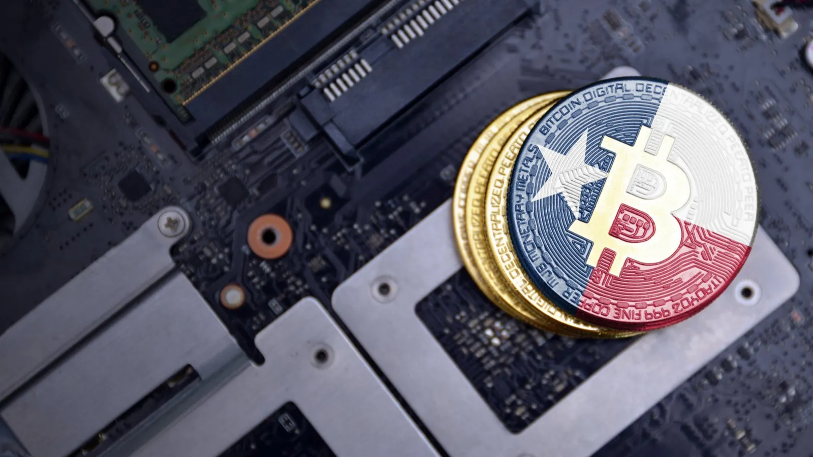 Minería de Bitcoin en Texas. Imagen: Shutterstock