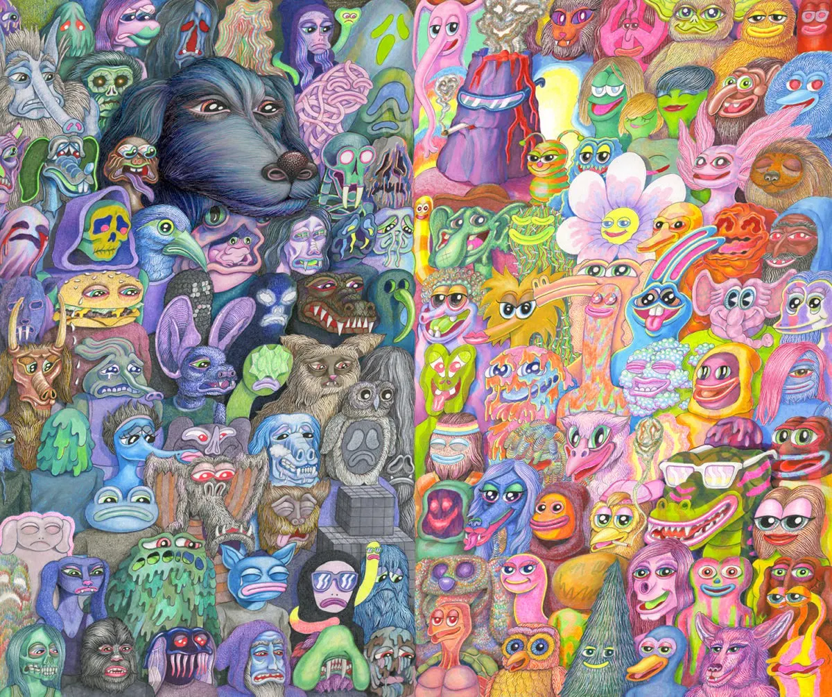 Matt Furie creatures