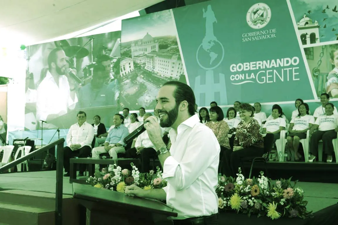 El Salvador President Nayib Bukele on Jan. 23, 2016. Image: Flickr: Presidencia El Salvador