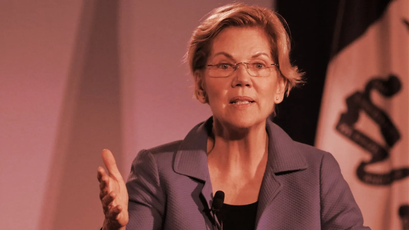Elizabeth Warren in 2019. Image: Shutterstock