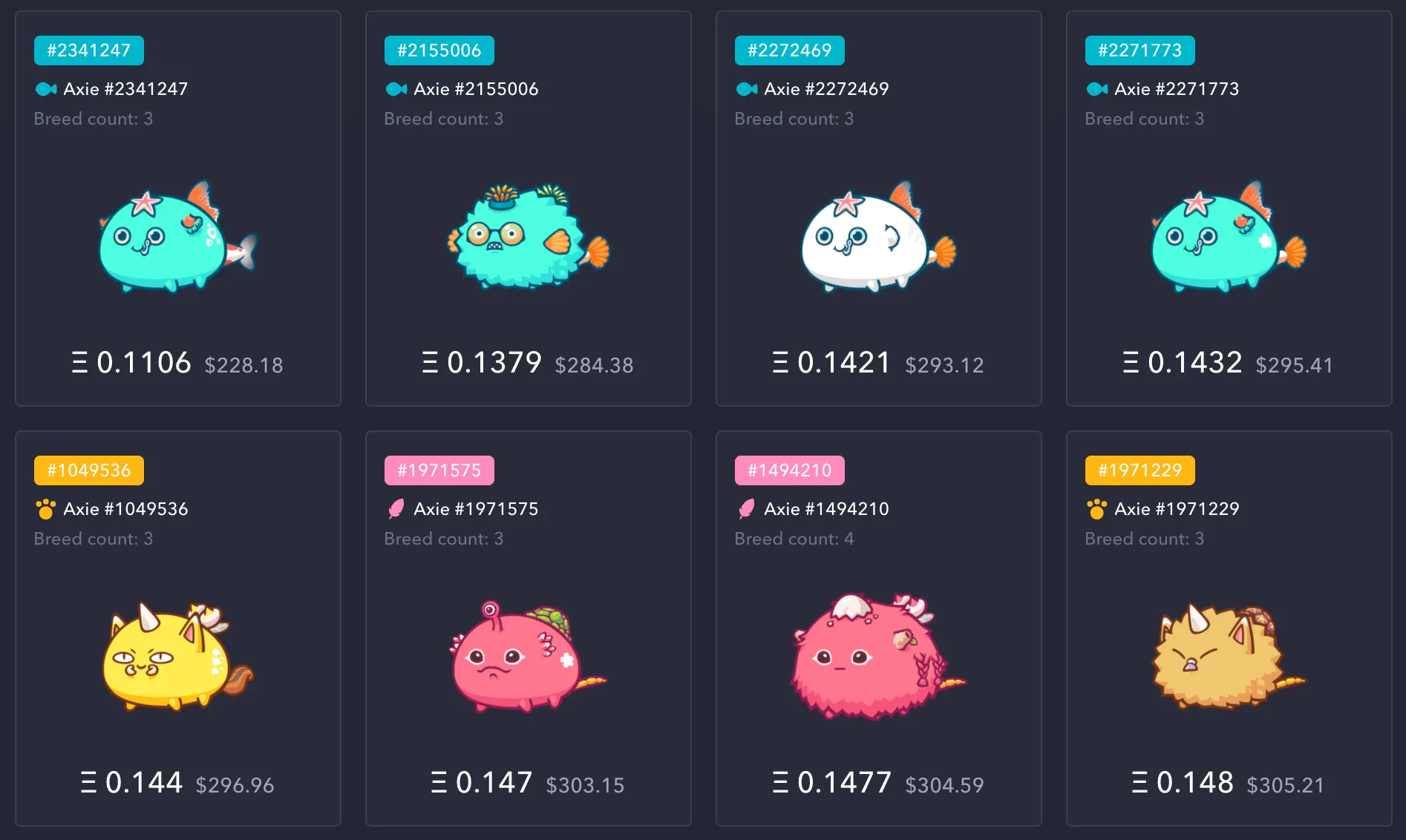 Axie Infinity screenshot