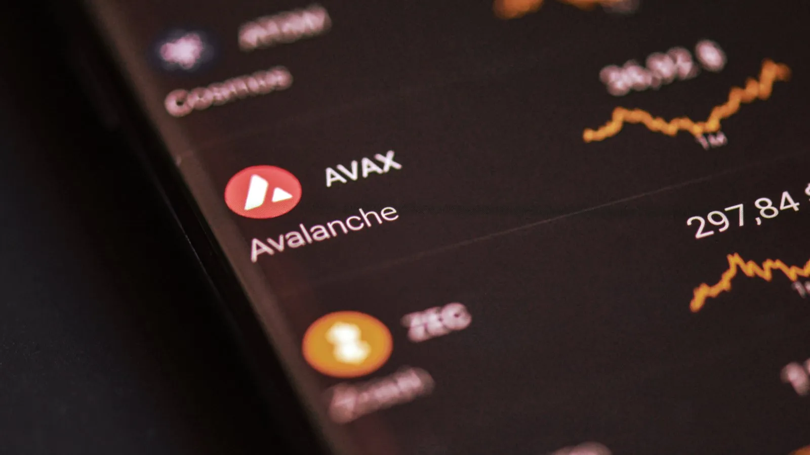 Avalanche (AVAX). Imagen: Shutterstock