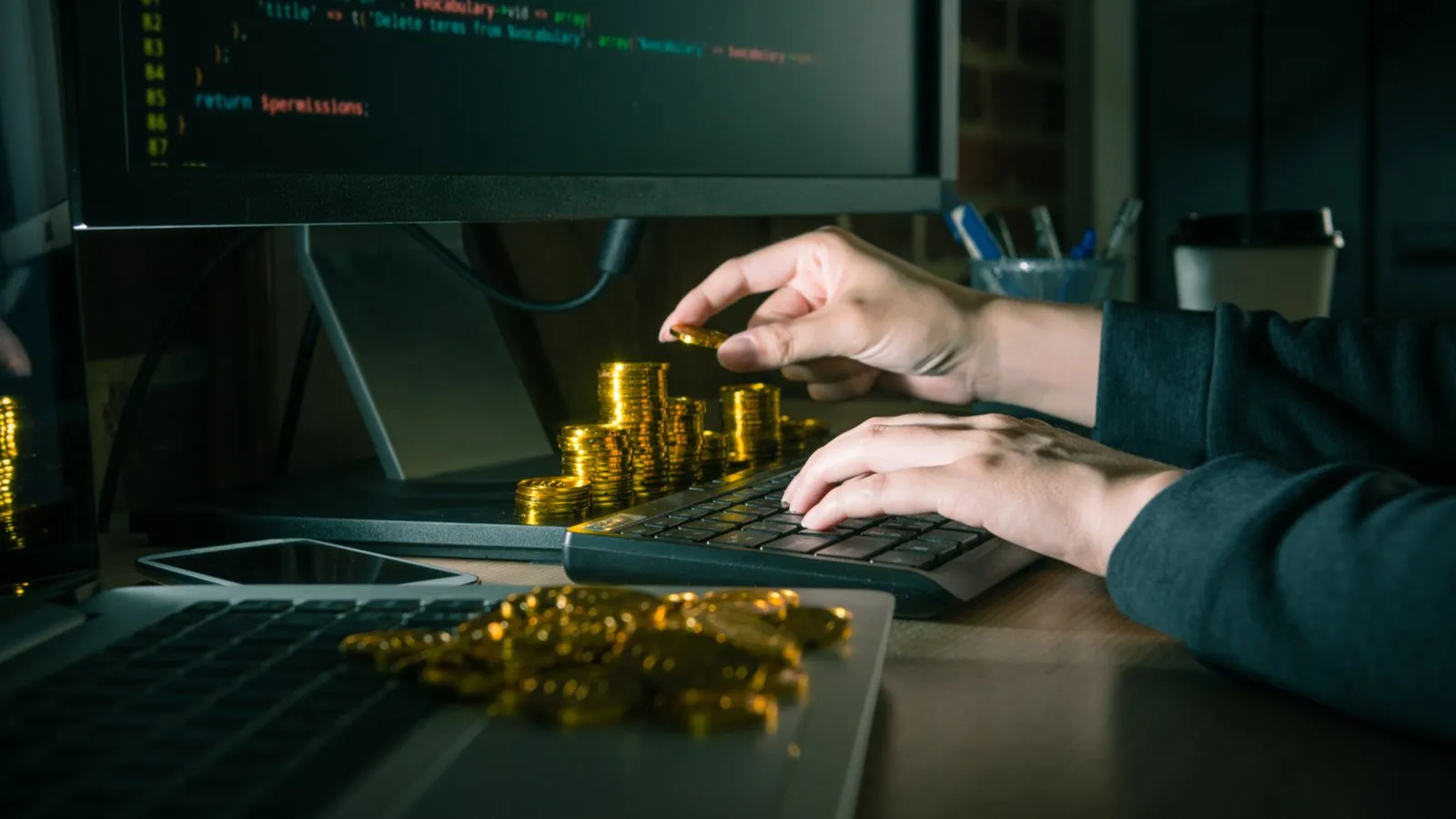 Crypto hackers. Image: Shutterstock