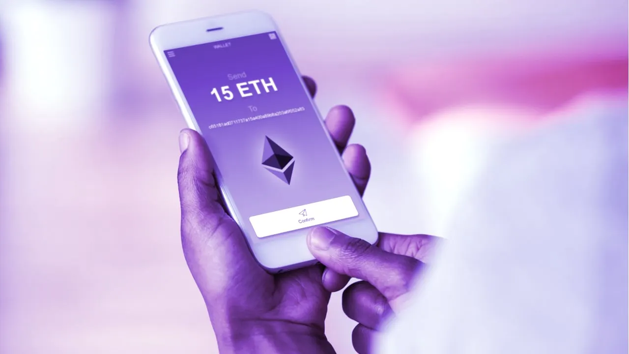 Envío de Ethereum. Imagen: Shutterstock