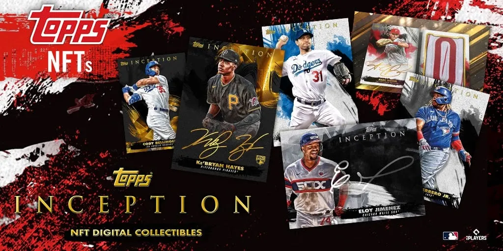 Topps's new MLB NFTs. Image: Topps