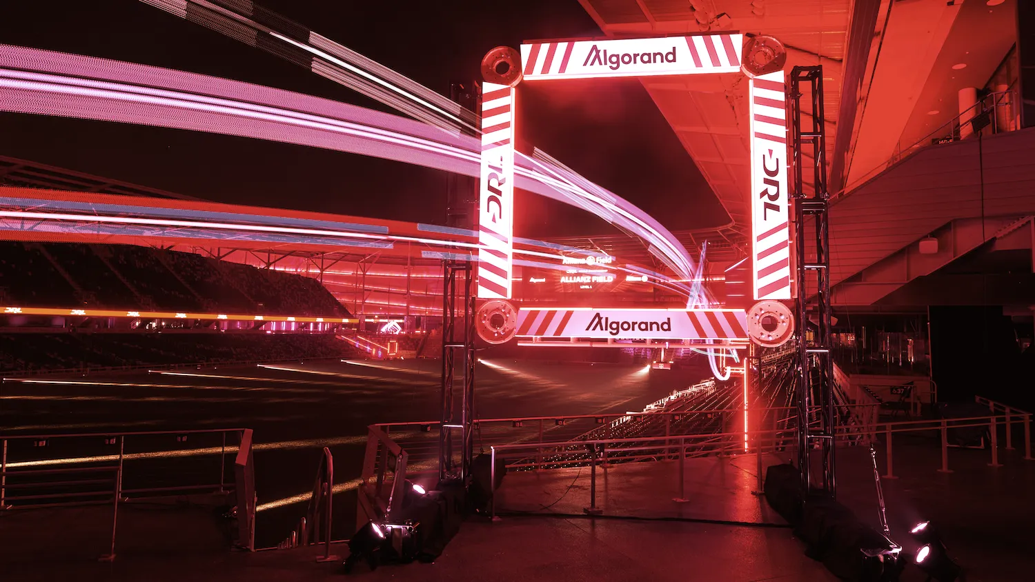 Algorand strikes a deal with Drone Racing League. Image: Algorand