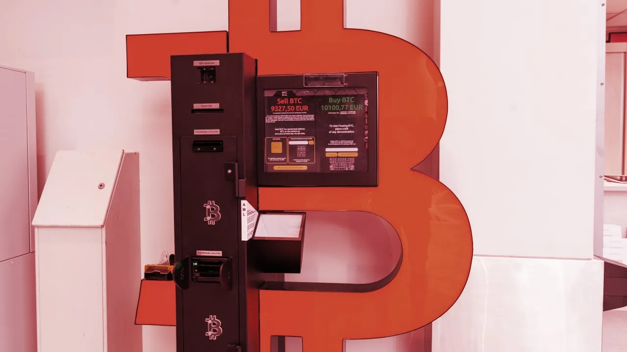 A bitcoin ATM in Estonia. Image: Shutterstock