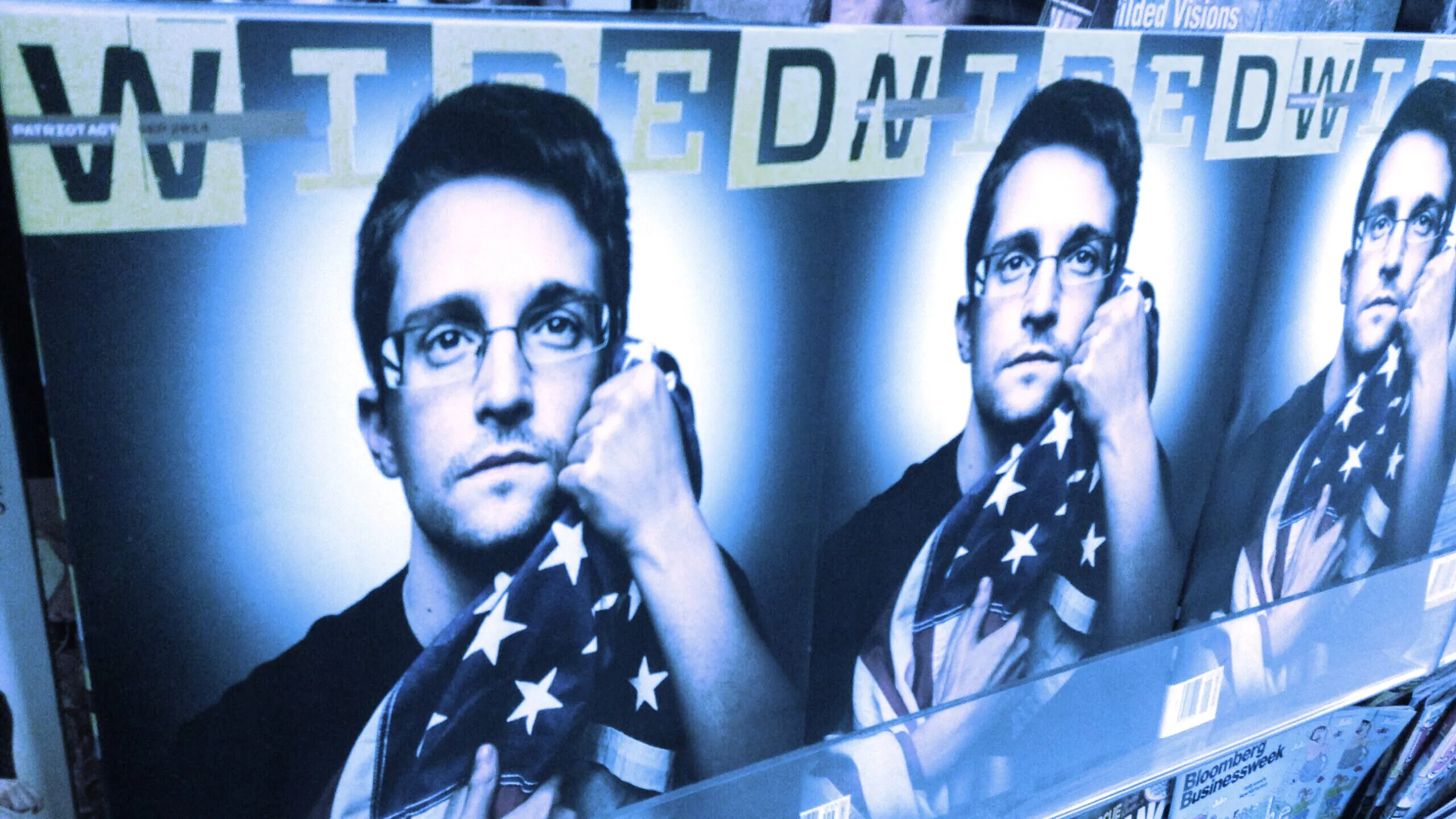 Edward Snowden on the cover of Wired. Image:(CC BY 2.0) Mike Mozart