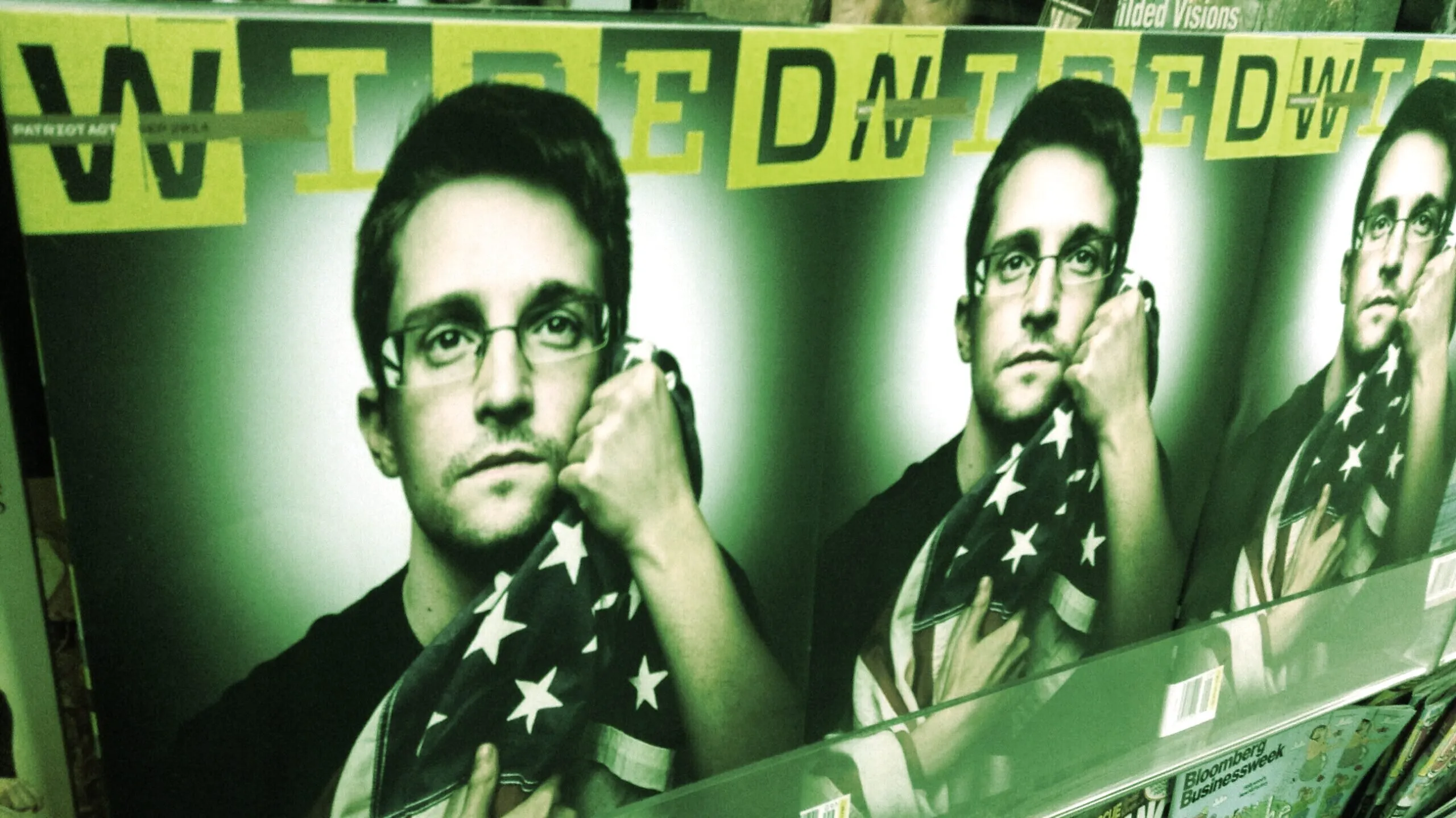 Edward Snowden en la portada de la revista Wired. Imagen:(CC BY 2.0) Mike Mozart