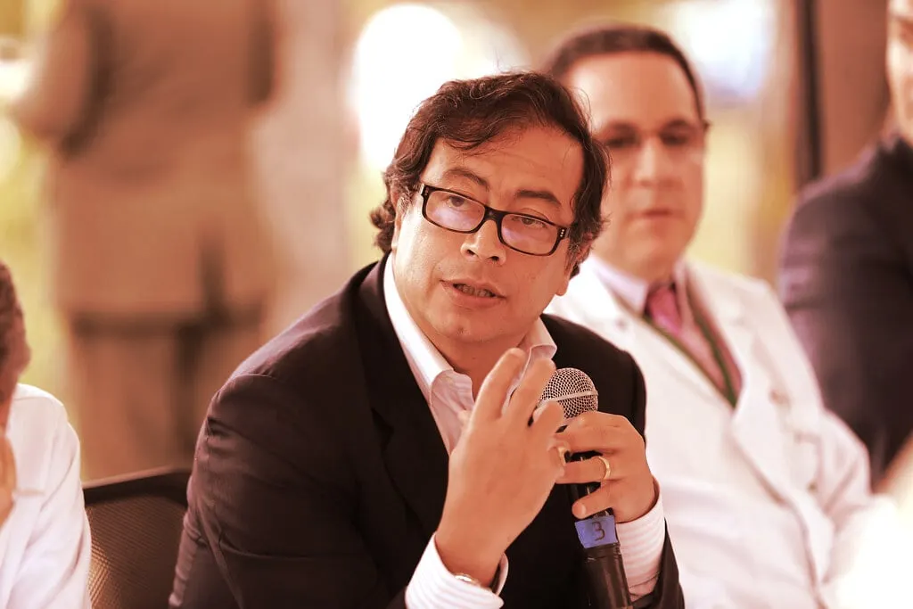 Gustavo Petro. Imagen: Wikimedia