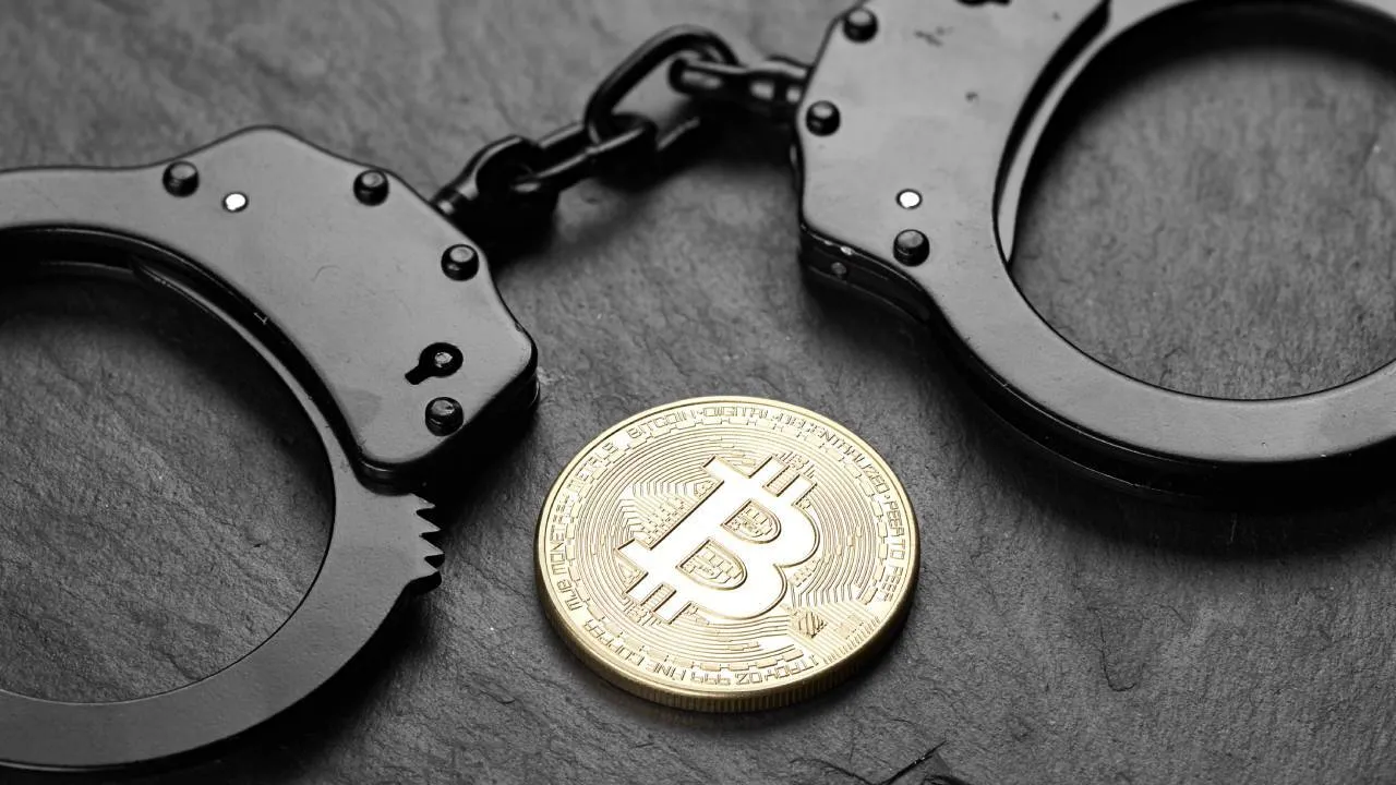 Bitcoin y crimen. Imagen: Shutterstock