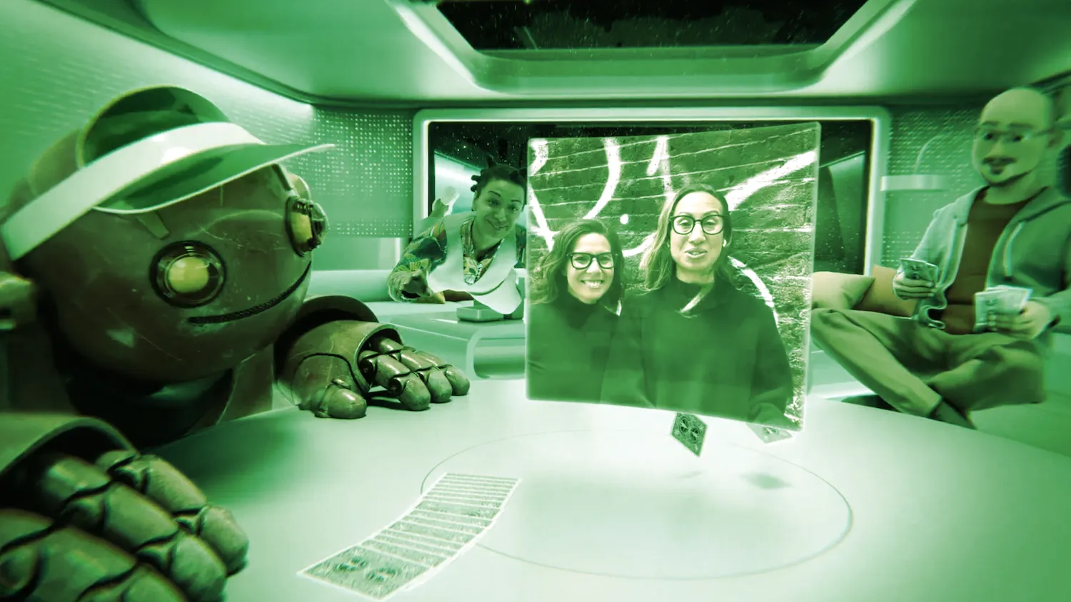 Facebook's planned metaverse. Image: Facebook