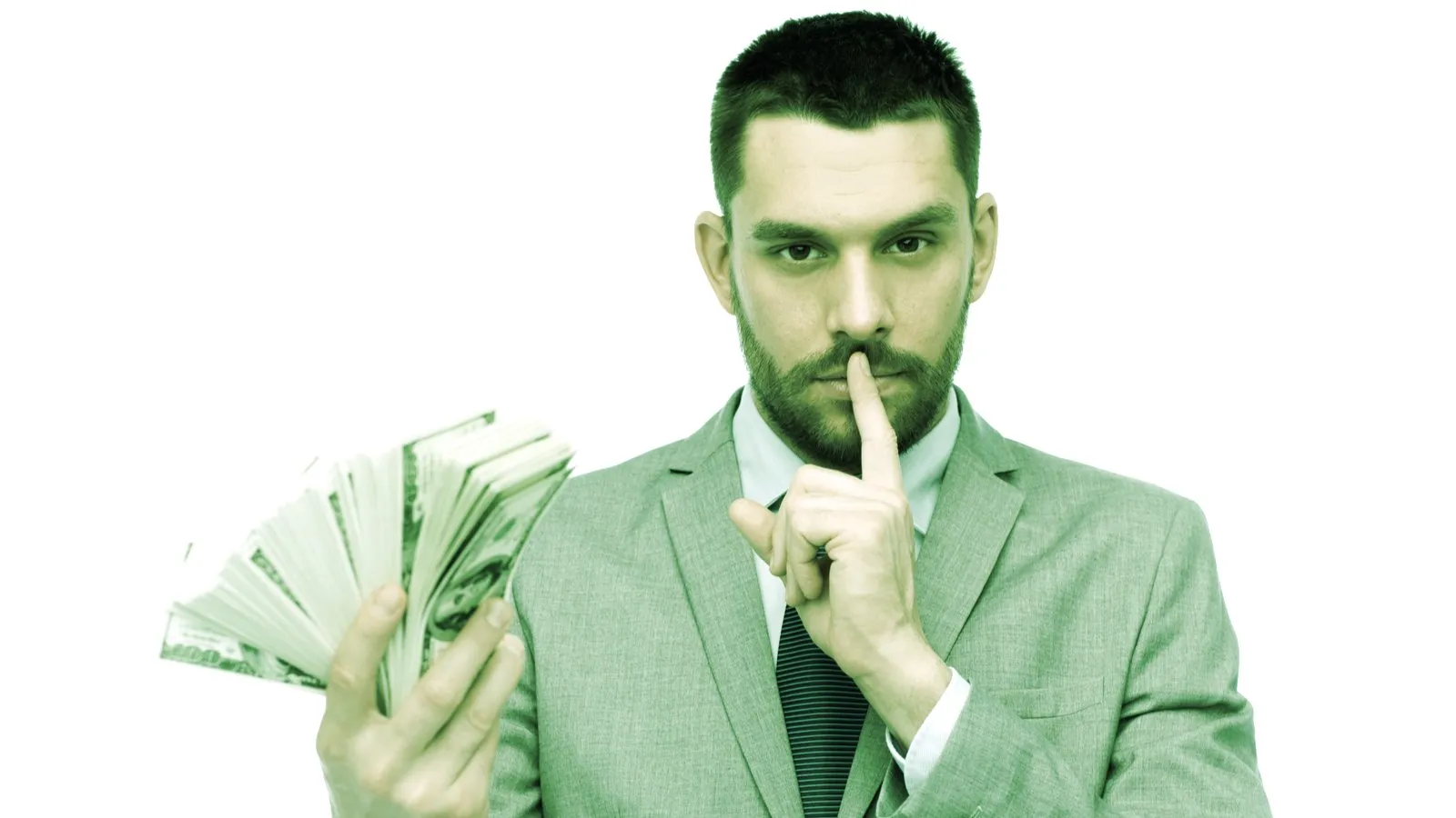 Hush money. Image: Shutterstock