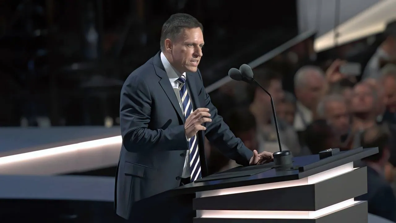 Peter Thiel. Image: Shutterstock