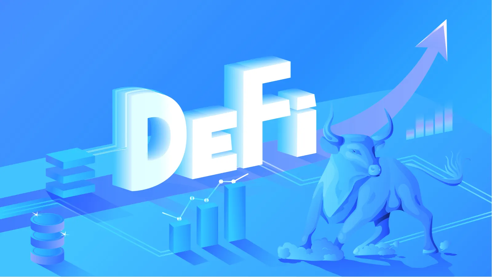 Decentralized finance and bulls. Image: Shutterstock